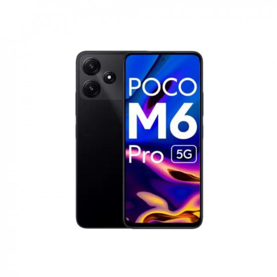 POCO M6 Pro 5G Power Black 128 GB 6 GB RAM