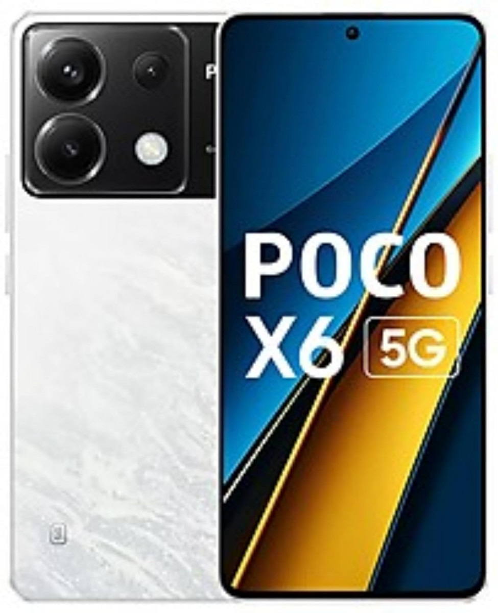 POCO X6 5G Snowstorm White 12 GB RAM 256 GB ROM