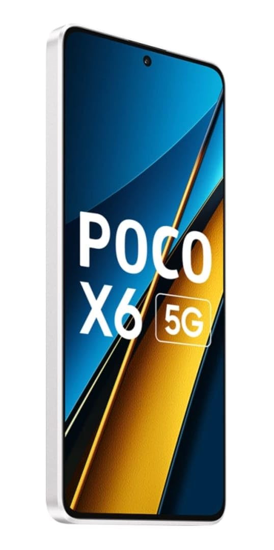 POCO X6 5G Snowstorm White 12 GB RAM 512 GB ROM