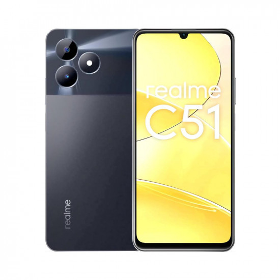 realme C51 Carbon Black 4GB RAM 64GB Storage