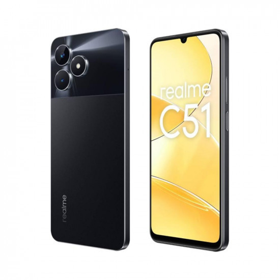 realme C51 Carbon Black 4GB RAM 64GB Storage