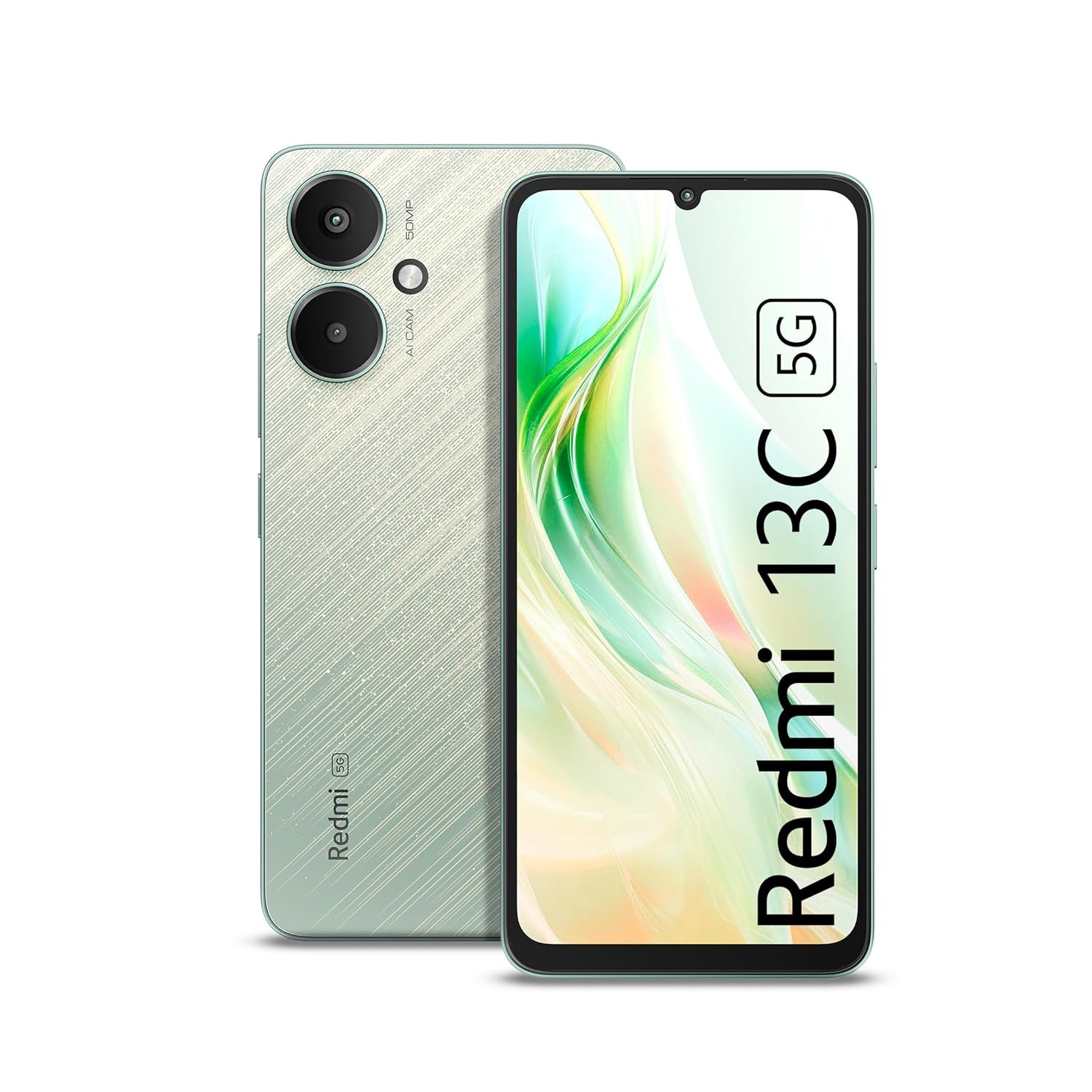 Redmi 13C 5G Startrail Green6GB RAM 128GB Storage  MediaTek Dimensity 6100 5G  90Hz Display