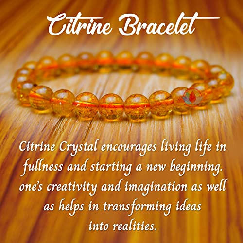 Plus Value Citrine Bracelet for Financial Luck | Stylish Charm Sunela  Crystal Bracelet for Men Women Boys and Girls (Beads Size: 8mm,  Multi-Threaded Stretchable Elastic) : Amazon.in: Health & Personal Care