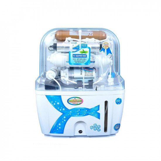 RK AQUA FRESH INDIA K200 Plus 12Ltrs Copper Technology RoUvUfcopperTds Ro Water Purifier
