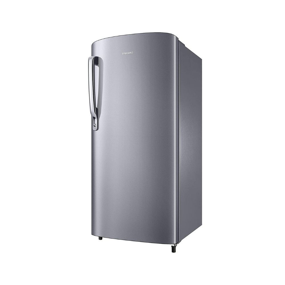 Samsung 192 L 2 Star Direct Cool Single Door Refrigerator RR19A241BGSNL Grey Silver