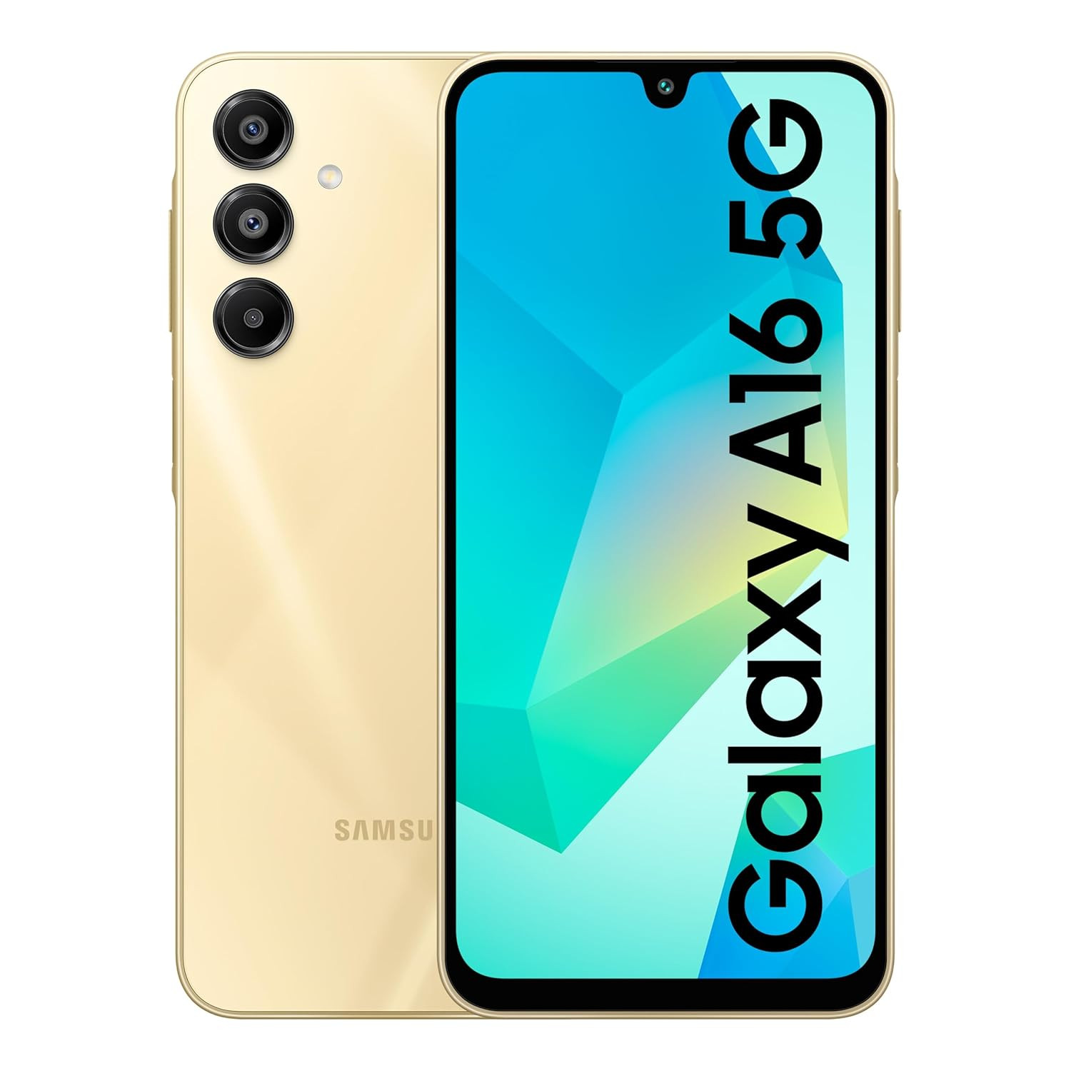 Samsung Galaxy A16 5G Gold 6GB RAM 128GB Storage  Super AMOLED  50MP Triple Camera with Ultra Wide Lens  6 OS  6 Years Security Updates  IP54  Tap  Pay  5000mAh