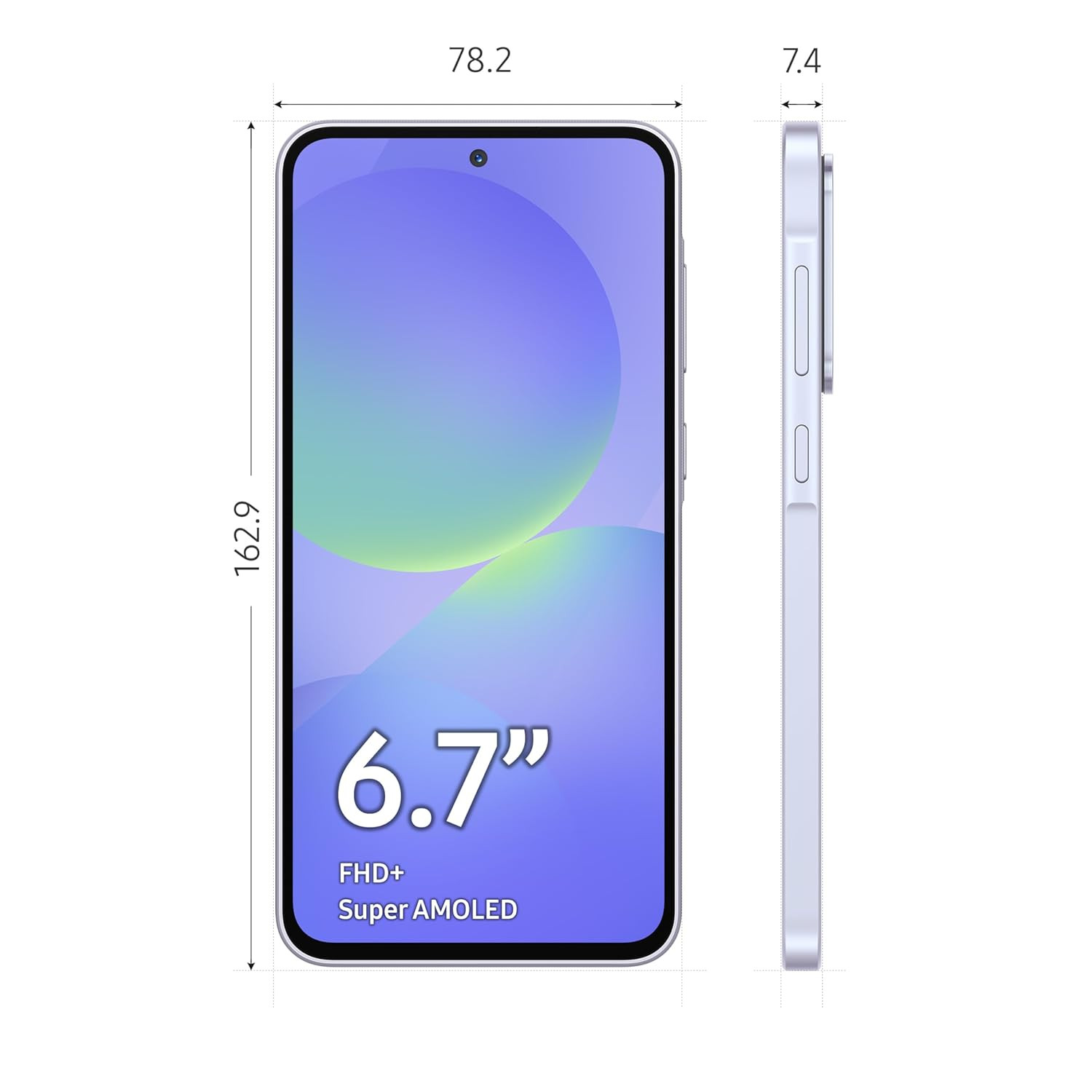 Samsung Galaxy A36 5G Awesome Lavender 12GB 256GB  Awesome Intelligence Circle to Search Intelligent Editing  Awesome 4nm Snapdragon Processor  Flagship Grade Selfie Camera