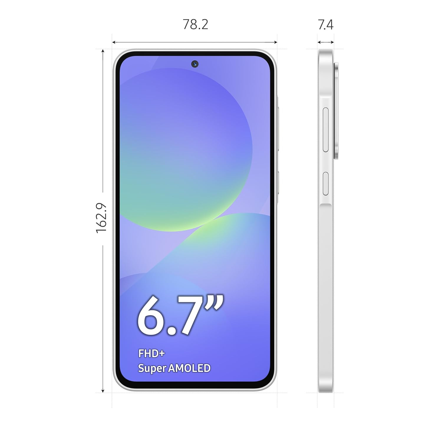 Samsung Galaxy A36 5G Awesome White 8GB 256GB  Awesome Intelligence Circle to Search Intelligent Editing  Awesome 4nm Snapdragon Processor  Flagship Grade Selfie Camera