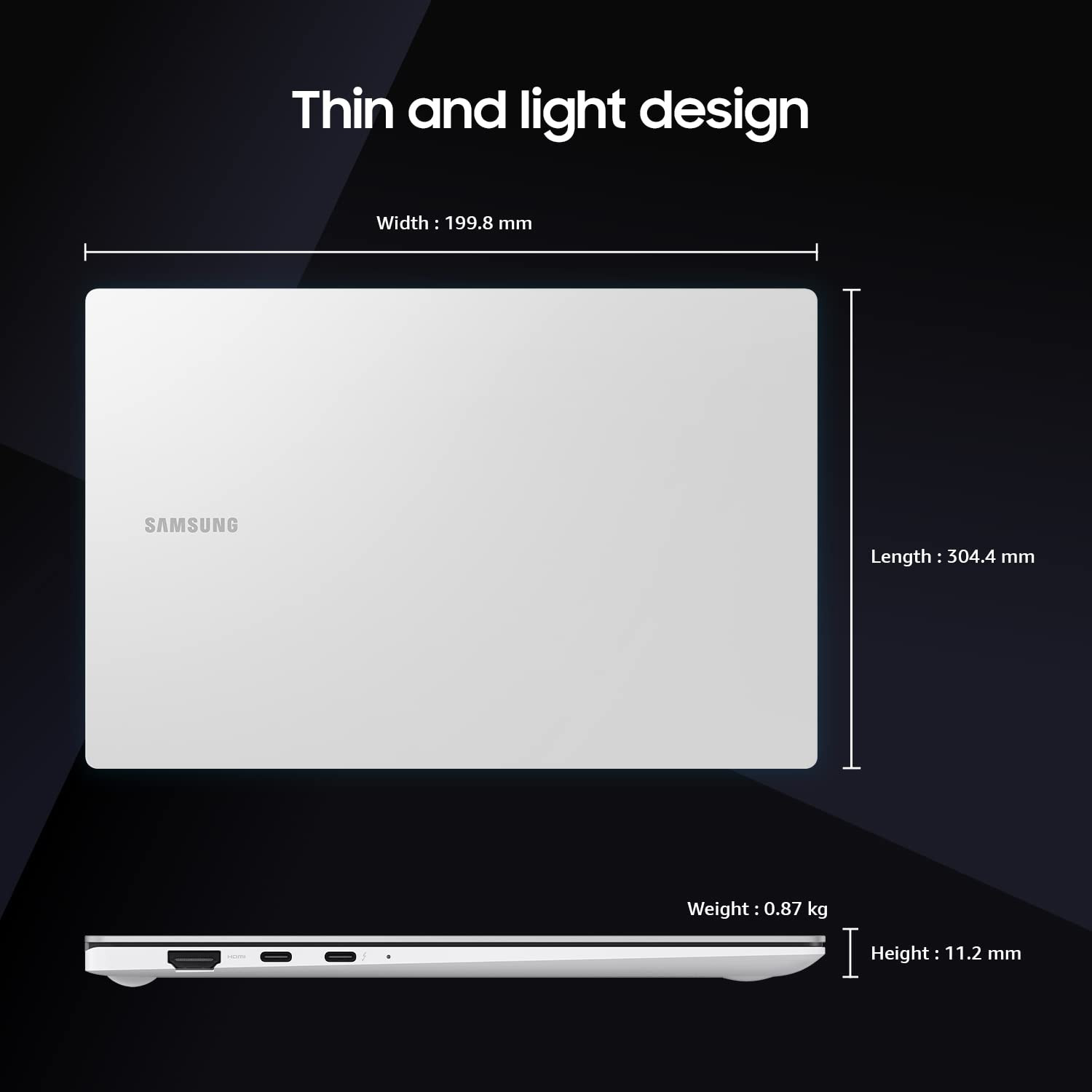 Samsung Galaxy Book2 Pro Intel 12th Gen i7 EvoTM 3378cm 133 AMOLED Thin  Light Laptop 16 GB512 GB SSDWindows 11MS OfficeBacklit KBFingerprint SensorSilver087Kg NP930XED-KB2IN