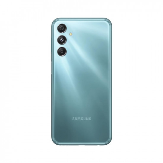 Samsung Galaxy M34 5G Waterfall Blue6GB128GB120Hz sAMOLED Display50MP Triple No Shake Cam6000 mAh Battery4 Gen OS Upgrade  5 Year Security Update12GB RAM with RAMAndroid 13Without Charger