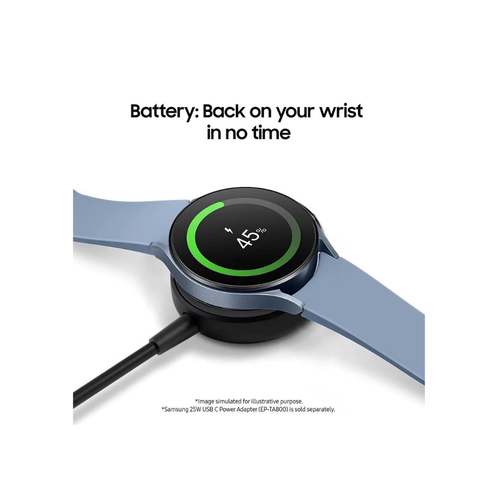 Samsung Galaxy Watch5 Bluetooth 44 mm Silver Compatible with Android only