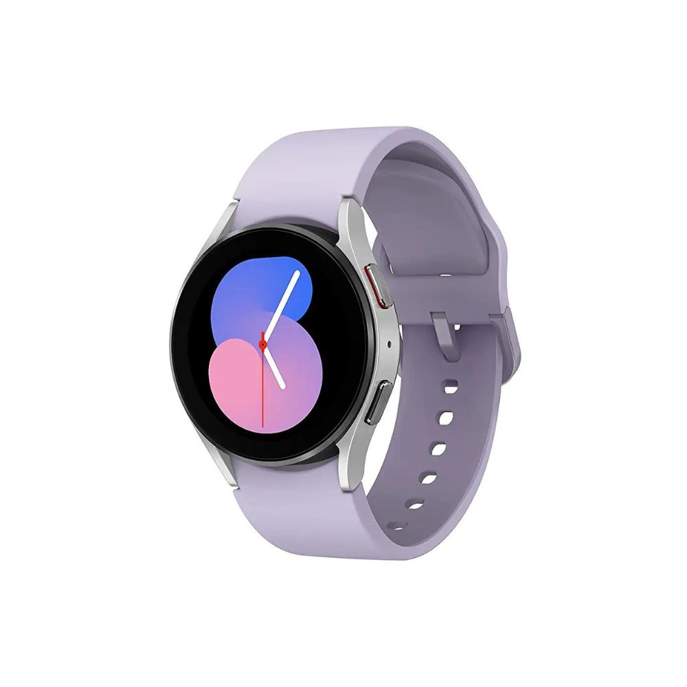 Samsung Galaxy Watch5 LTE 40 mm Silver with Purple Strap Compatible with Android only