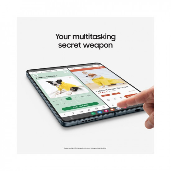 Samsung Galaxy Z Fold4 5G Graygreen 12GB RAM 256GB Storage with No Cost EMIAdditional Exchange Offers