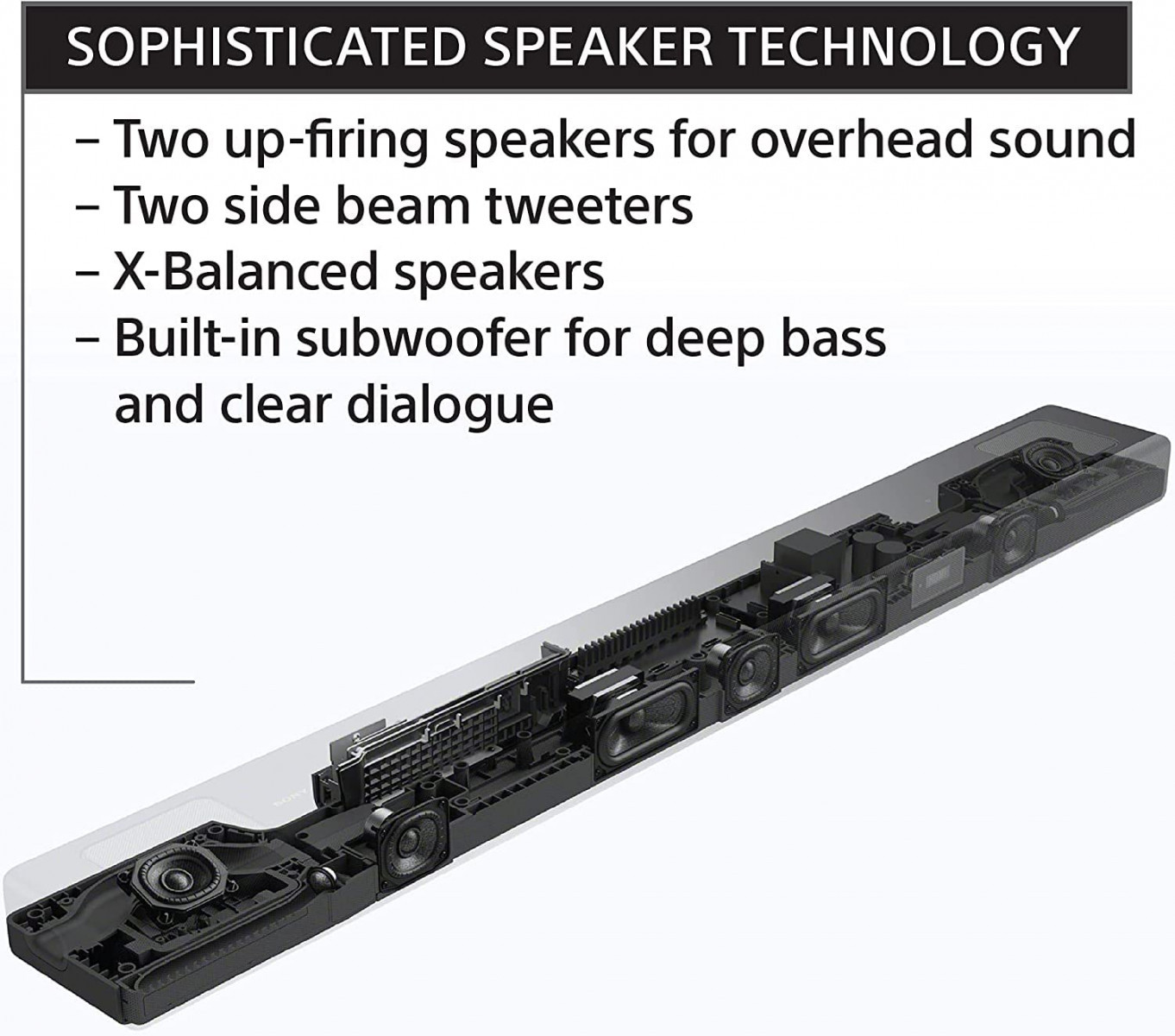 Sony HT-A5000 A Series Premium Soundbar 512Ch 8K4K 360 SSM Soundbar Home Theatre System with Dolby Atmoswireless subwoofer SA-SW3Hi Res360RABTHDMI eArcOpticalAlexaSpotifyBlack