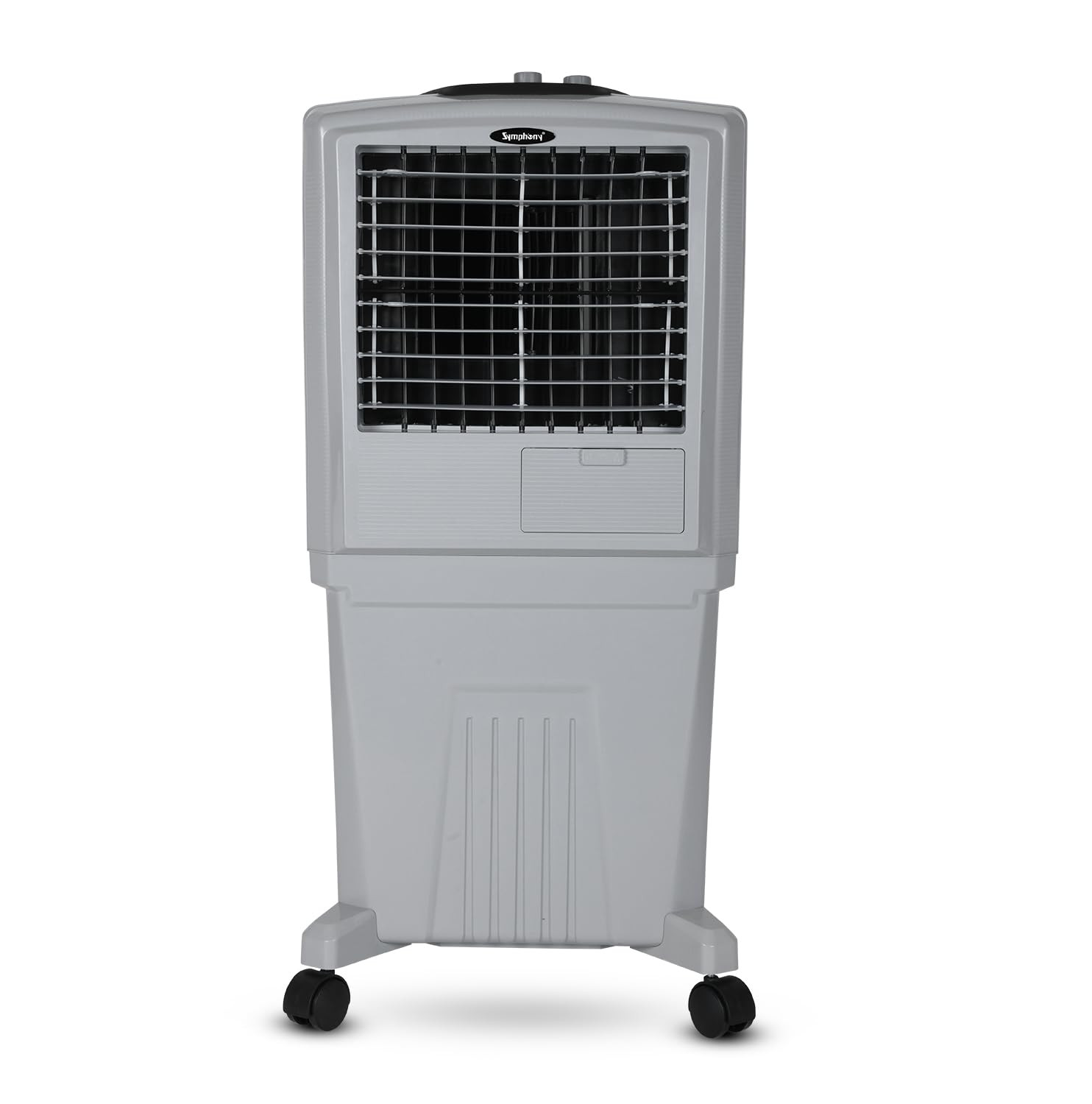 Symphony HiFlo 40 Personal Air Cooler For Home with Powerful Blower Honeycomb Pads i-Pure Technology and Low Power Consumption 40L Light Grey