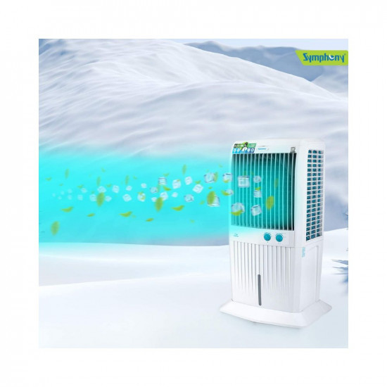 Symphony Tower Cooler - 70 L White