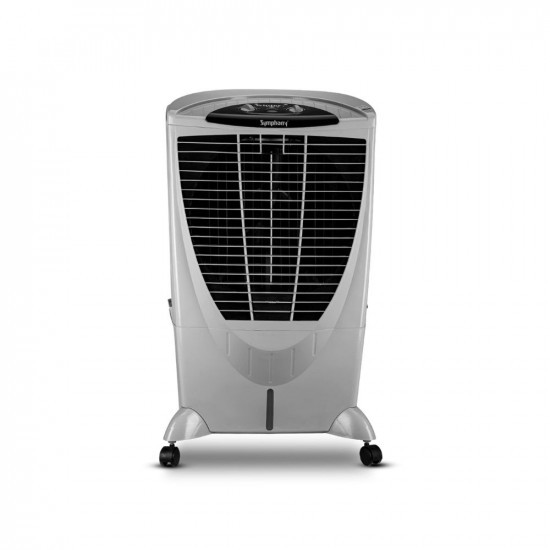 Symphony Winter Powerful Desert Air Cooler 56-litres Air Fan 4-Side Cooling Pads Whisper-Quiet Performance  Low Power Consumption Grey