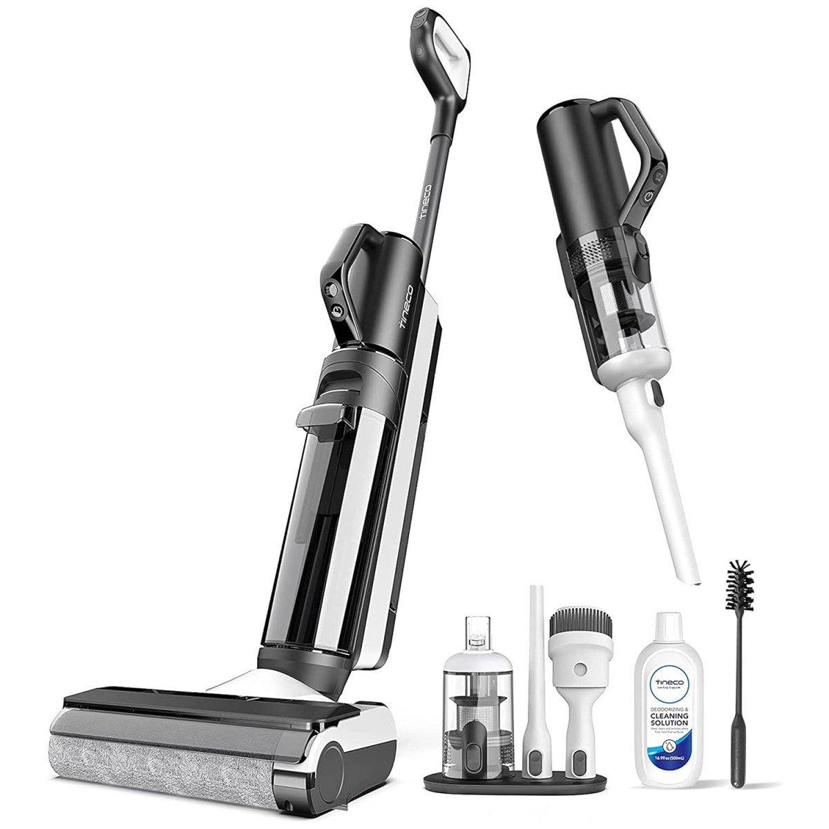 Tineco S5 Combo Cordless Vacuum Cleaner Wet  Dry Automatic Floor Washer  Handheld Cordless Vacuum for all Corners of Home With LCD Display Smart App  Voice Control