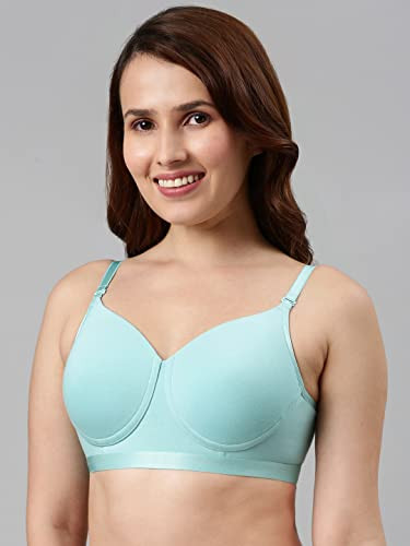Triumph International Women's Polyester Wire Free Casual Padded Bra  (110I612_Maroon_34D),Size -34D