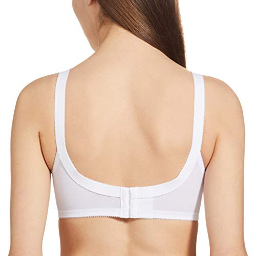 Triumph International Women's Synthetic Non-Padded Wirefree Full-Coverage  Bra (20I319 26 C 34/75_Skin_34C),Size