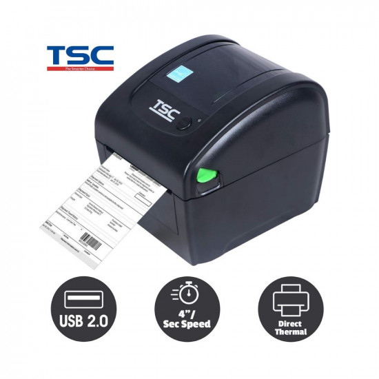 TSC DA 310 Desktop Direct Thermal Transfer 4 IPS  300 DPI Barcode Shipping Label Printer Ideal for Seller Flex