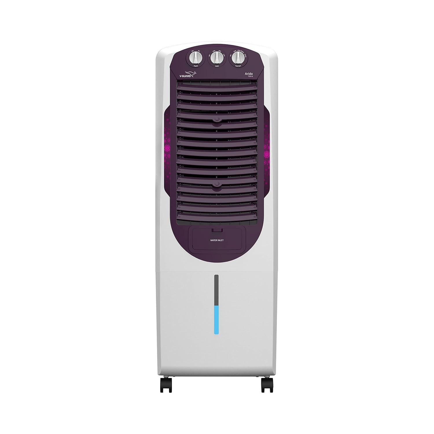 V-Guard Arido T25 H Air Cooler  25 Litre  Air Delivery- 1300 M3H Two Years ManufacturerS Warranty On Motor  Pump White