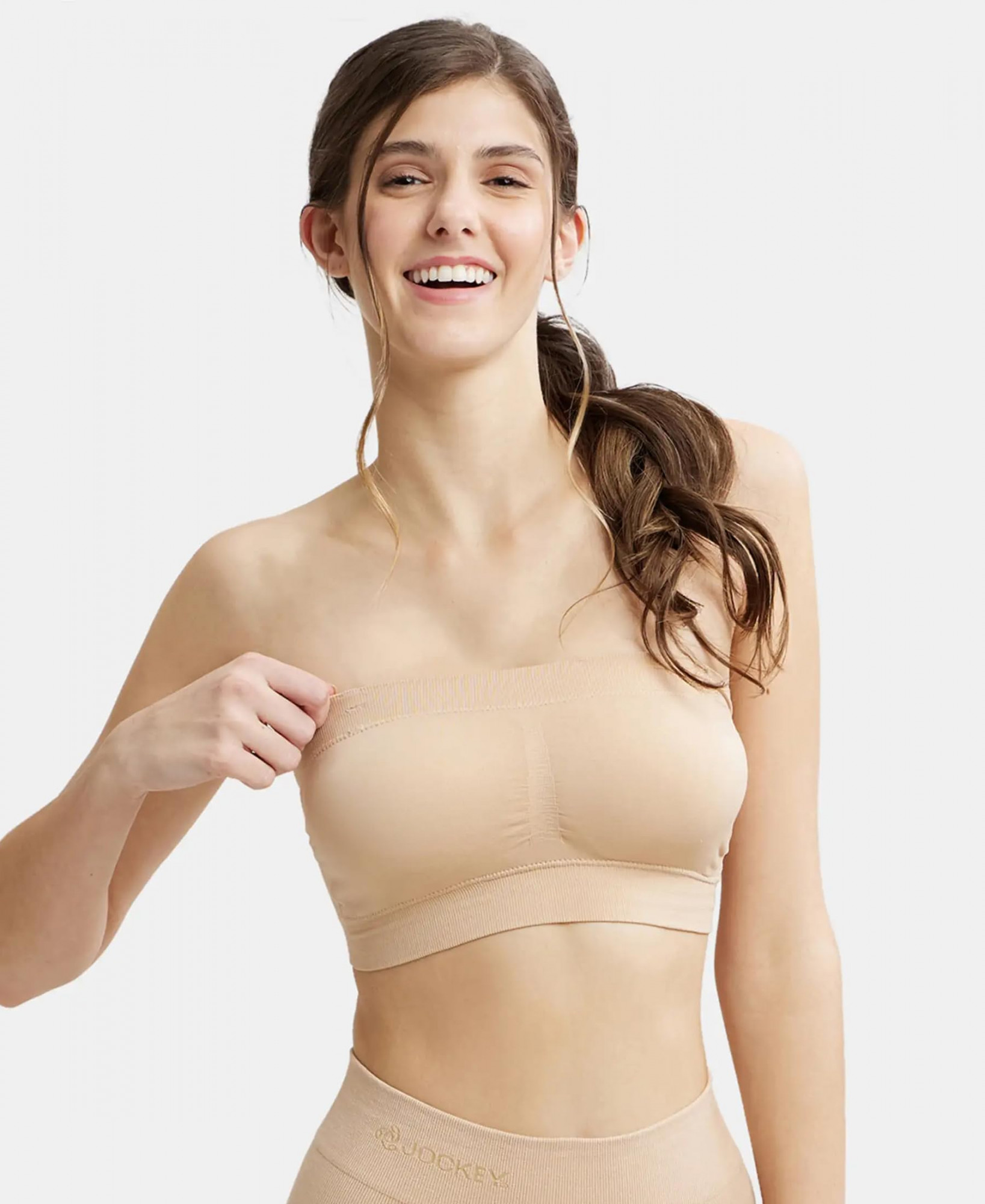 Buy Amante Wirefree Full Coverage Cotton Sports Bra at