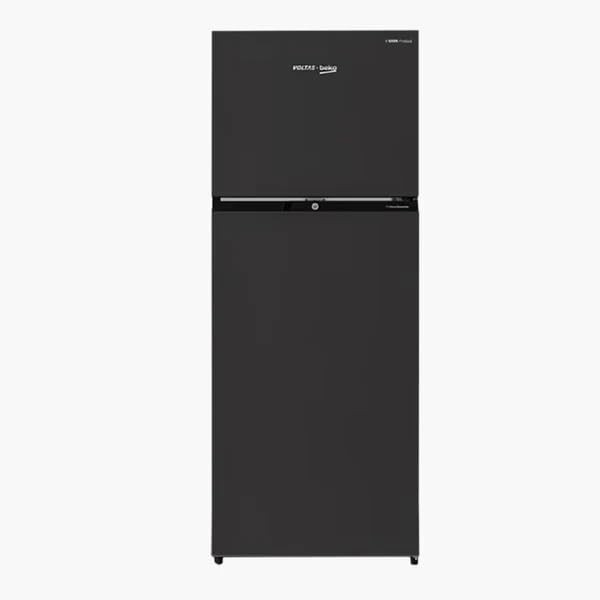 Voltas Beko RFF295DW0XBR 250 Litres 2 Star Frost Free Double Door Refrigerator Wooden Black