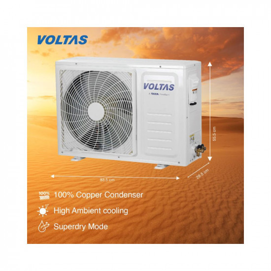 Voltas Split Inverter AC Floral 15 Ton 4 Star SAC 184V SZS-Floral