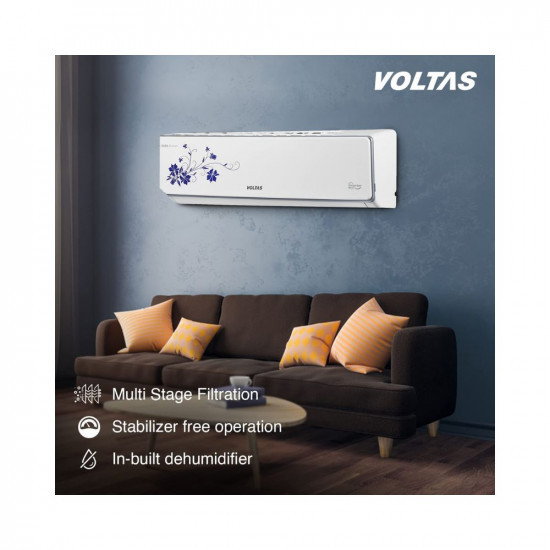 Voltas Split Inverter AC Floral 15 Ton 4 Star SAC 184V SZS-Floral