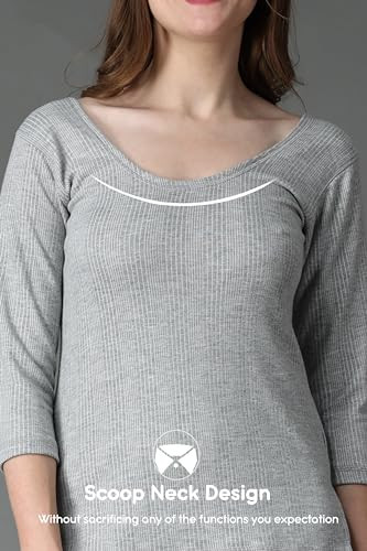 Buy Wearslim Thermal Warmer Vest for Women Ultra Soft 3/4 Sleeves