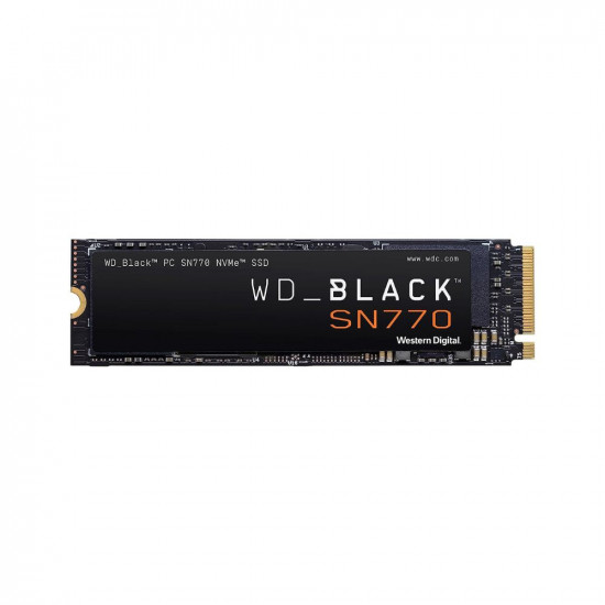 Western Digital WD Black SN770 NVMe 2TB Upto 5150MBs 5Y Warranty PCIe Gen 4 NVMe M2 2280 Gaming Storage Internal Solid State Drive SSD WDS200T3X0E