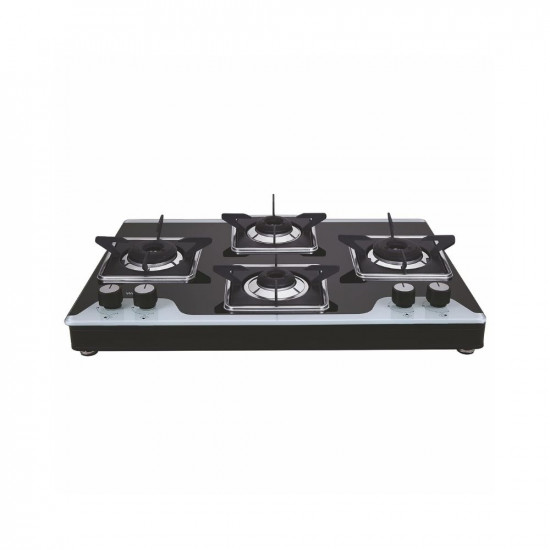 Whirlpool 4 Burner Heavy Duty Forged Brass Gas Stove with Rust Free Body GRANDIOSA Ultra 704 CT - Manual Ignition