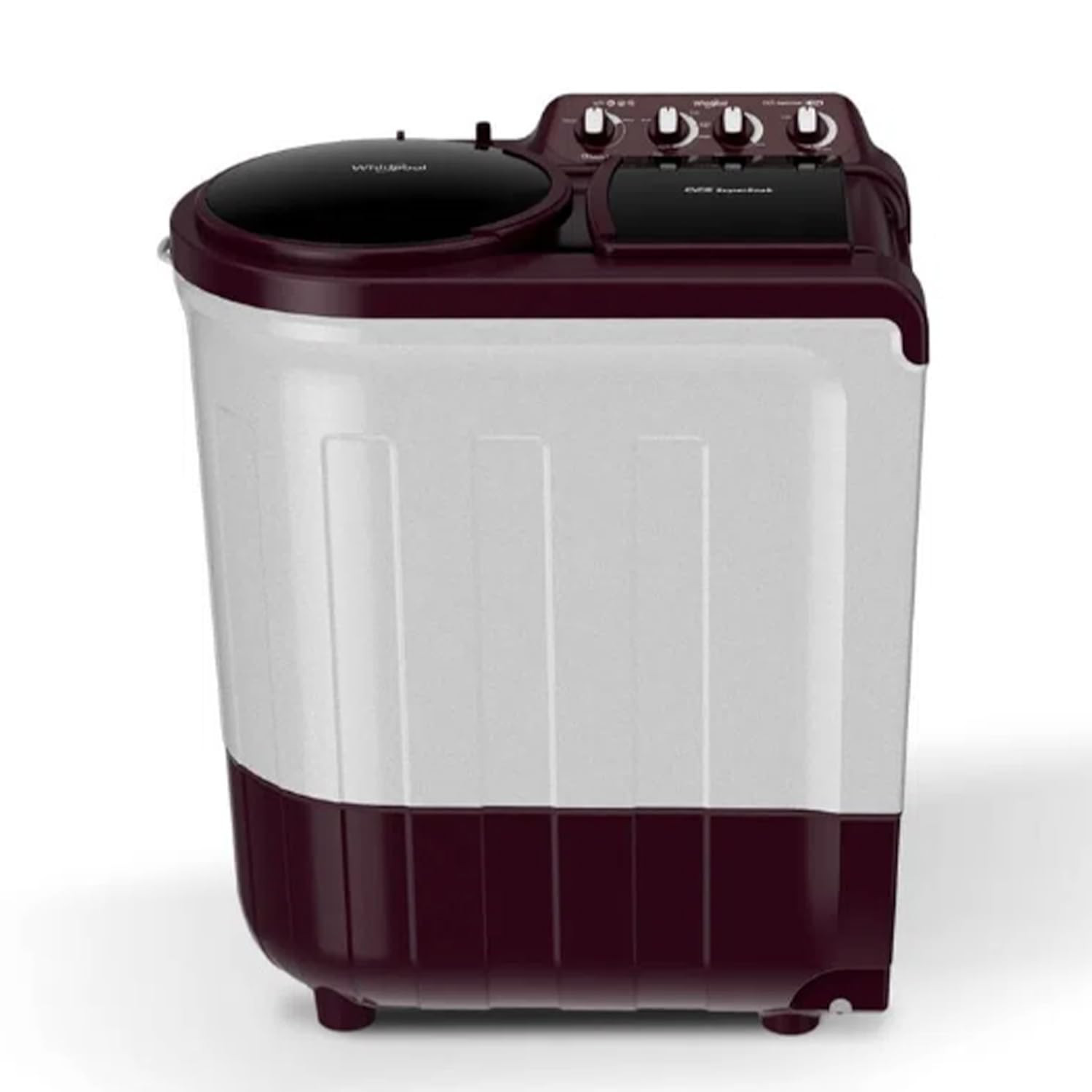 Whirlpool 7 KG 5 Star Supersoak Technology Semi Automatic Top Load Washing Machine ACE 70 Super Soak Wine Wine