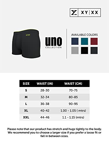 XYXX Men's Underwear Uno IntelliSoft Antimicrobial Micro Modal Trunk Pack  of 2 - Price History