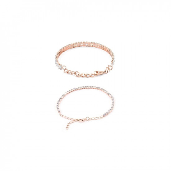 Buy Zaveri Pearls Combo Of 2 Kundan & Pearls Wedding Collection Ring  Bracelet - ZPFK9049 Online