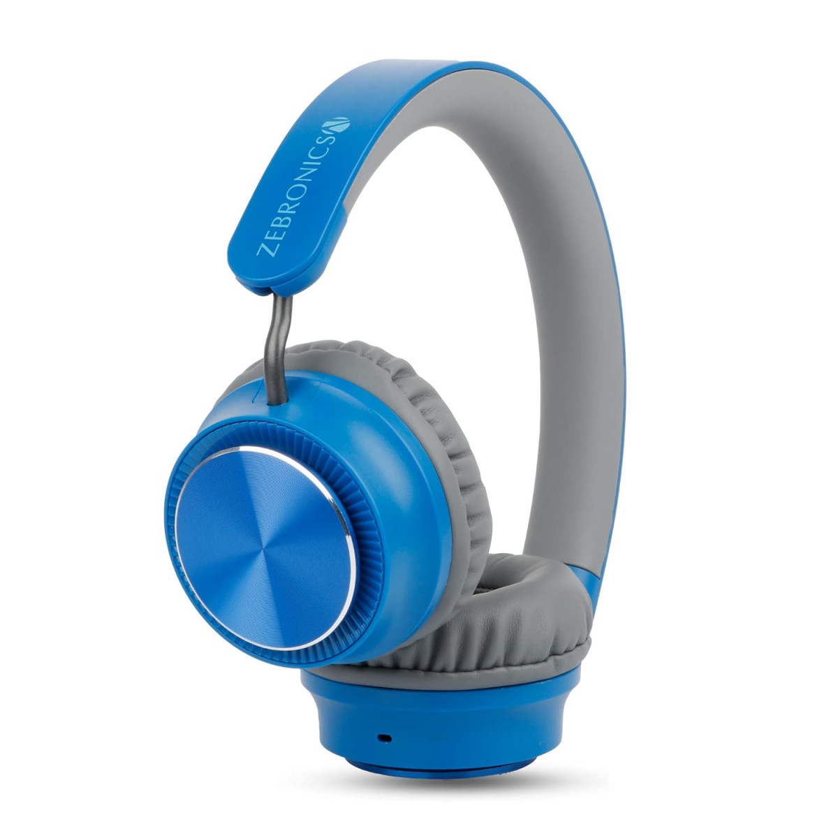 ZEBRONICS Zeb-Bang PRO Bluetooth v50 On Ear Headphone Blue
